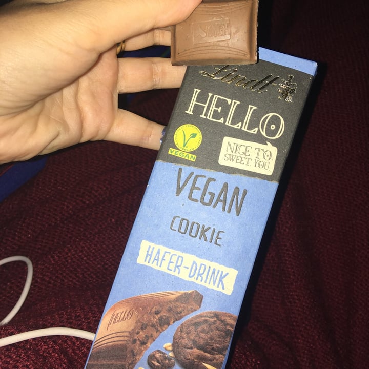 photo of Lindt Hello Vegan Cookie Hafer-Drink shared by @lecosta on  31 Jan 2022 - review
