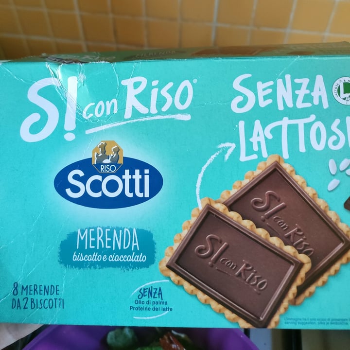 review photo of Riso Scotti Sì con Riso (Merenda Biscotto E Cioccolato) shared by @nicolettabs on 10 Oct 2022 - review