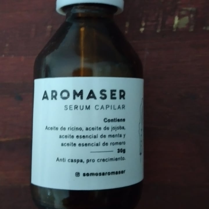 photo of Aromaser Serum capilar shared by @agustinacanadell on  29 May 2022 - review