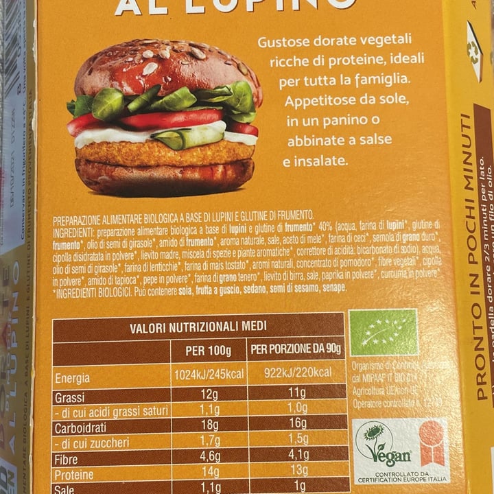photo of Good & Green Cotolette mopur e lupino shared by @vincenza on  12 Dec 2021 - review