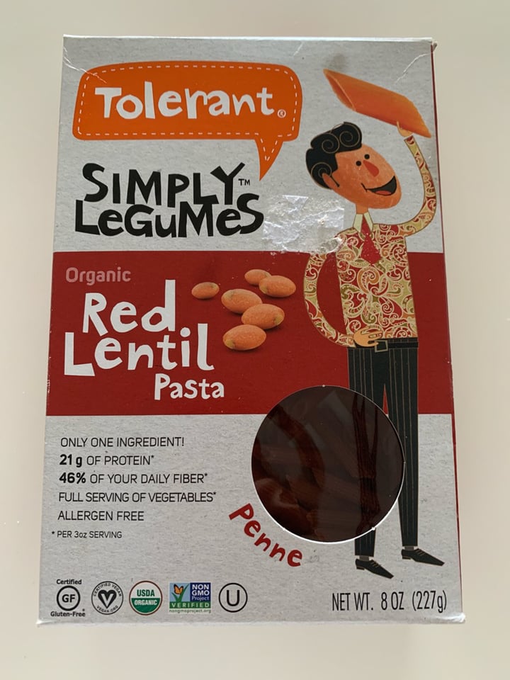 photo of Tolerant Tolerant Simply Legumes shared by @jannemojo on  21 Sep 2019 - review