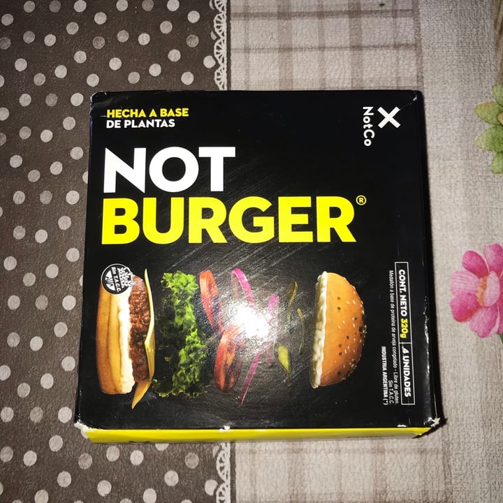 photo of NotCo Not Burger shared by @katmazzello on  03 Sep 2021 - review