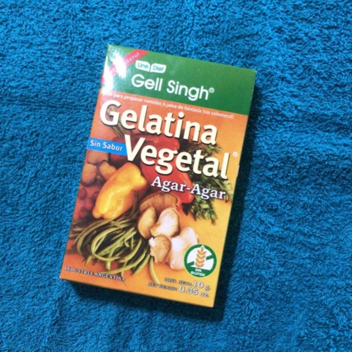 photo of Gell Singh Gelatina Vegetal shared by @carinci on  17 Jan 2022 - review
