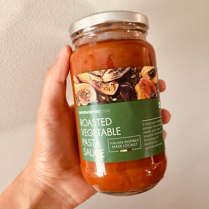 photo of Woolworths Food Roasted vegetable pasta sauce shared by @taz on  13 Dec 2021 - review
