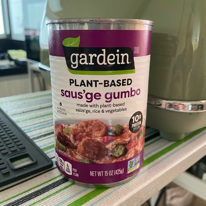 photo of Gardein Plant-based saus'ge gumbo shared by @dafnelately on  23 Feb 2022 - review