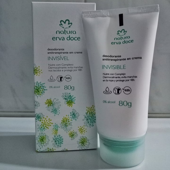 photo of Natura Desodorante en Crema Antitranspirante Erva Doce shared by @ale1296 on  03 Aug 2021 - review
