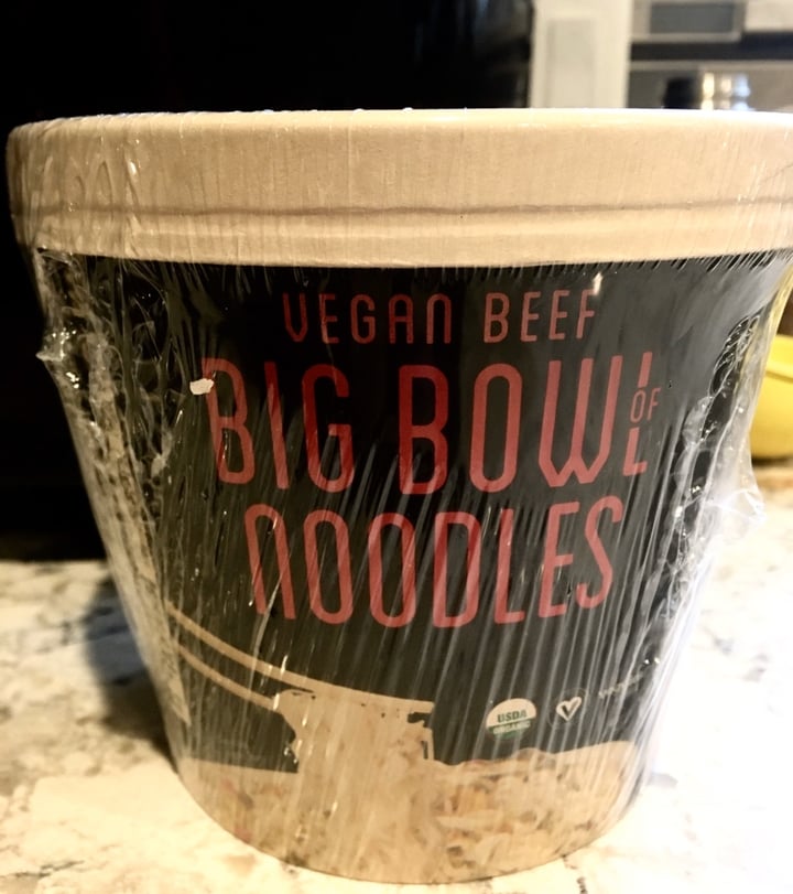 photo of Ocean's Halo Big Bowl of Noodles (Vegan Beef Flavor) shared by @vfct on  16 Feb 2020 - review