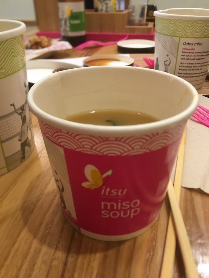 photo of itsu Miso Soup shared by @hollydylan on  04 Feb 2020 - review