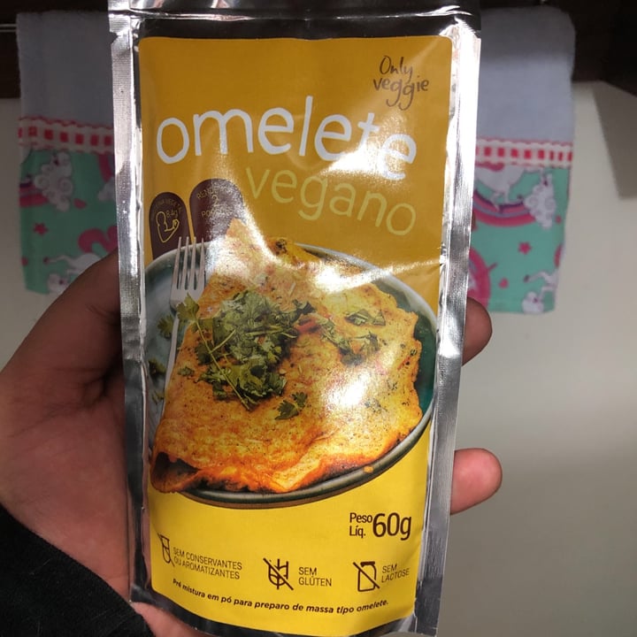 review photo of Only veggie Omelete Vegano shared by @hiagocalixto on 29 Aug 2021 - review
