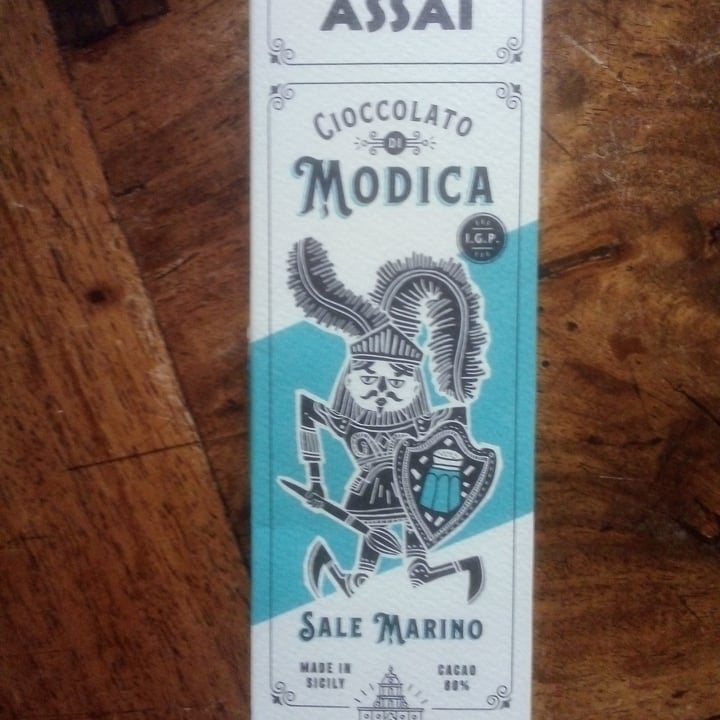 photo of Assai Cioccolato di Modica al sale marino shared by @silviagianotti on  03 Apr 2022 - review