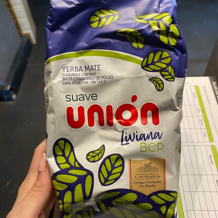 photo of Unión Yerba Mate Liviana BCP shared by @miliyousse on  25 Oct 2021 - review