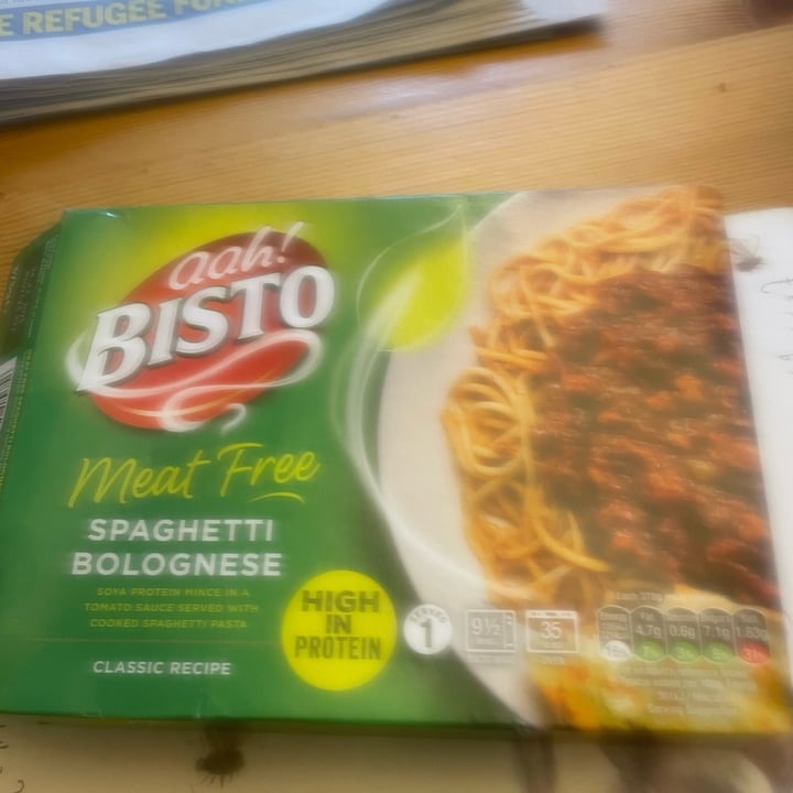 review photo of Bisto Meatfree Spaghetti Bolognese shared by @lizb on 02 Apr 2022 - review