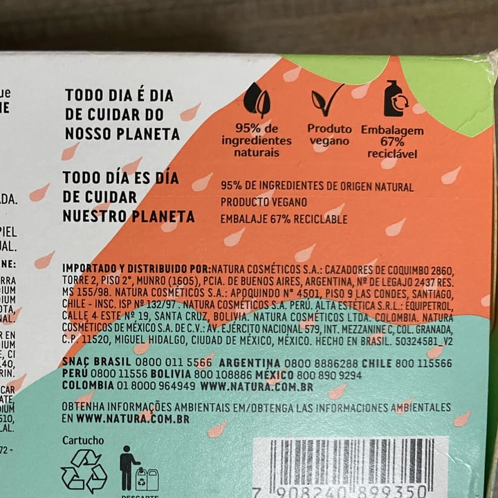 review photo of Natura sabonete em barra puro vegetal livre de gordura animal shared by @denisewada on 09 May 2022 - review