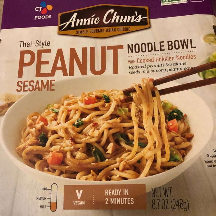 photo of Annie Chun's Annie Chun’s Thai Style Peanut Noodle Bowl shared by @allycat38 on  22 Oct 2021 - review