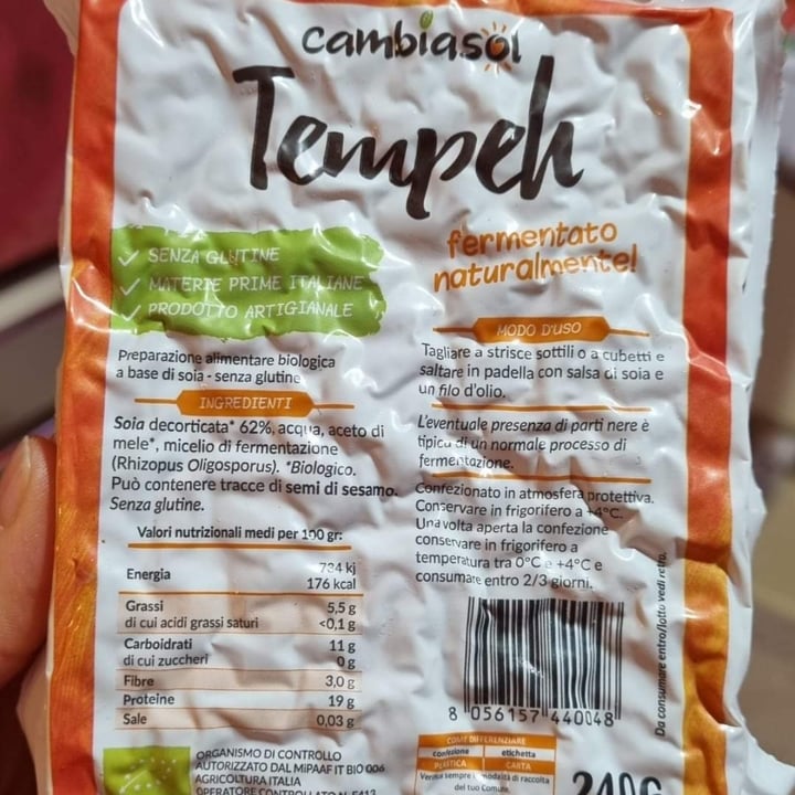 photo of Cambiasol Tempeh Fermentato shared by @francy82 on  11 May 2022 - review