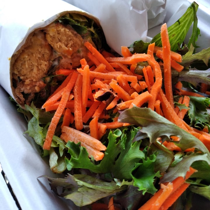 photo of Native Foods Café Twister Wrap shared by @parasocialvegan on  10 Aug 2021 - review