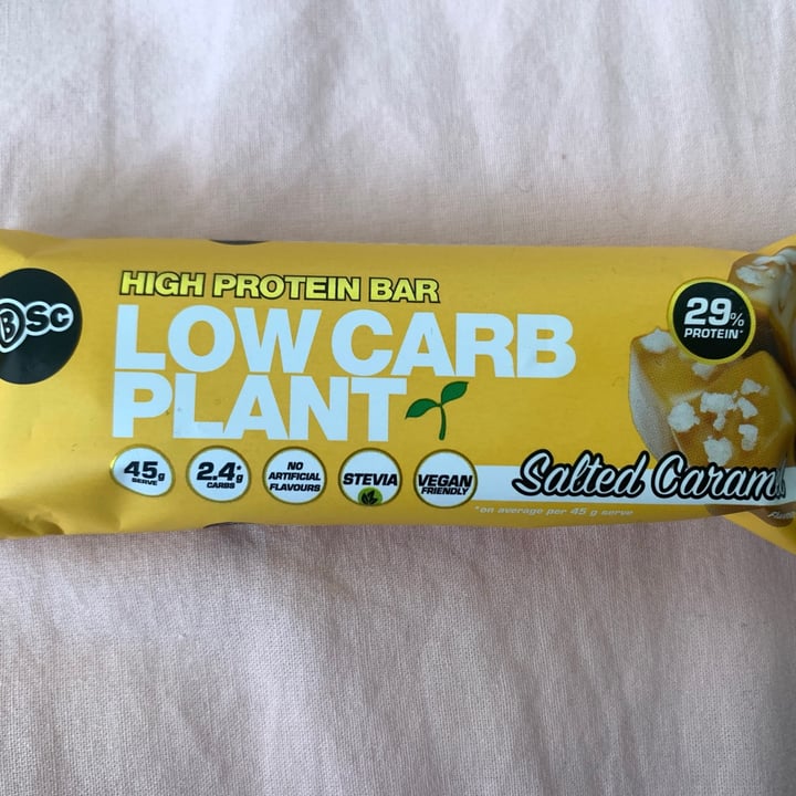 photo of Body Science Low Carb Plant Protein Bar - Salted Caramel shared by @cnnna on  06 Sep 2021 - review