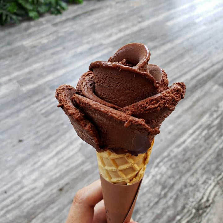 photo of Amorino Gelato De Chocolate Vegano shared by @erikaruiz97 on  08 Oct 2020 - review