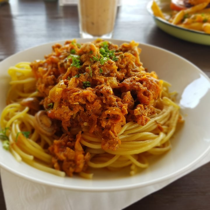 review photo of Asher's Corner Cafe @ Ashers Farm Sanctuary The Beyond Italian Spaghetti shared by @tarrynnaidu on 04 Sep 2021 - review