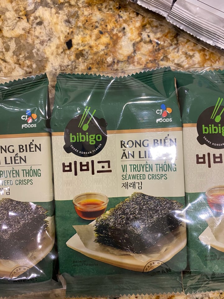 photo of Bibigo Classic seaweed shared by @jannapham on  23 Feb 2020 - review