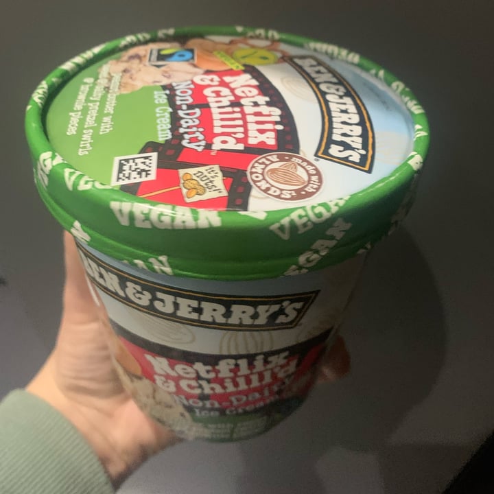 photo of Ben & Jerry's Netflix & Chilll‘d shared by @veganfooduk on  29 Jan 2022 - review