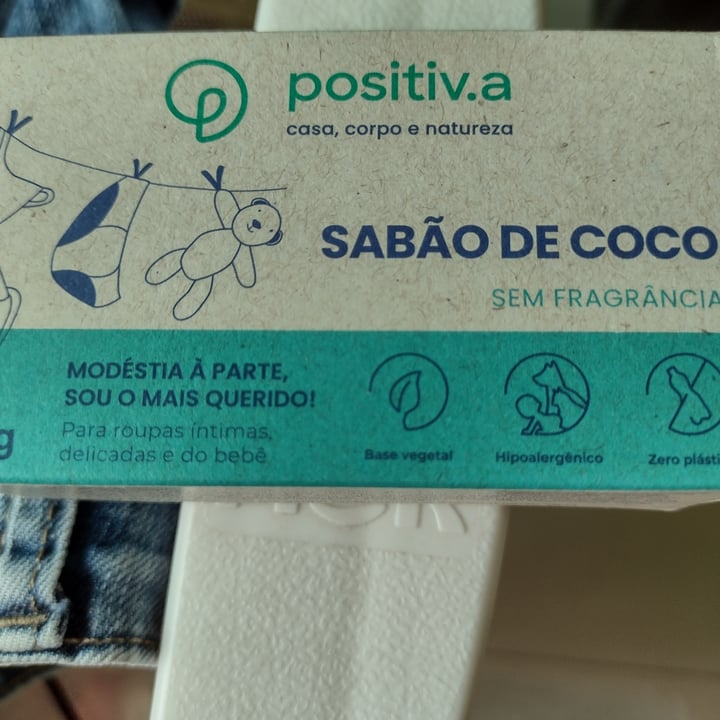 photo of Positiv.a Sabão De Coco shared by @iravegan on  19 Dec 2022 - review