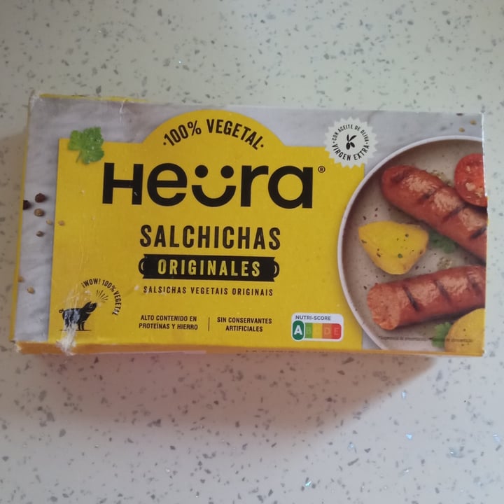 photo of Heura Salchichas Originales shared by @merjh on  16 Mar 2022 - review