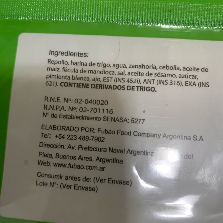 review photo of Fu bao alimentos Arollado primavera de vegetales shared by @keylapierangeli on 13 Apr 2022 - review