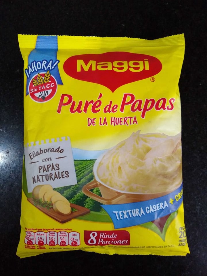 photo of Maggi Pure de papas shared by @agusdaleoso on  01 Aug 2019 - review
