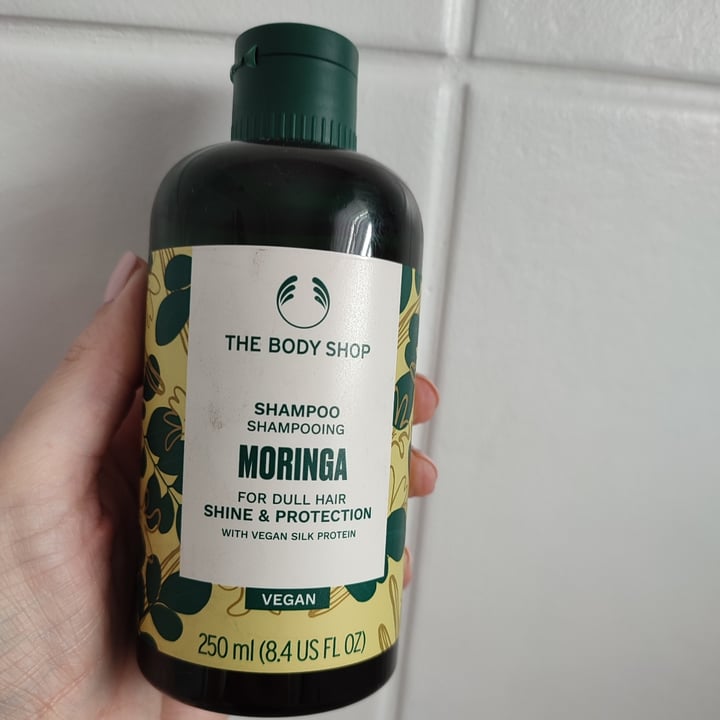 photo of The Body Shop Moringa shampoo shared by @tracyrussellct on  15 Feb 2022 - review