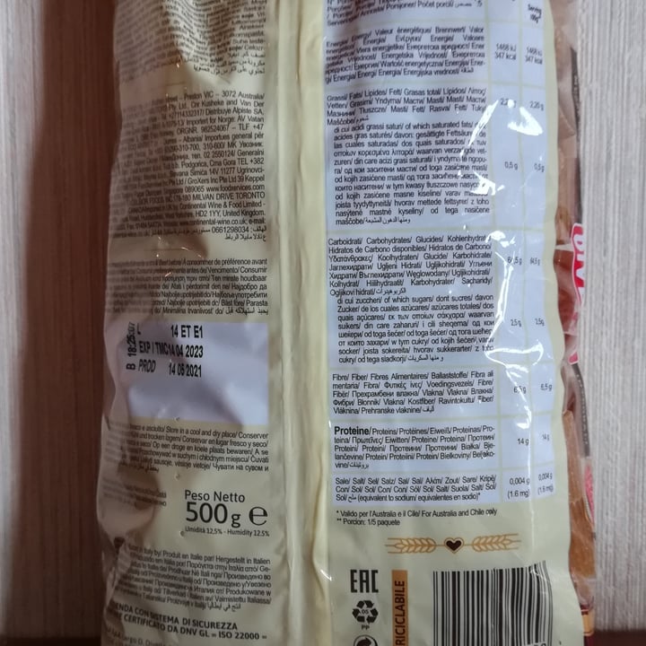 photo of Divella Mezze maniche 55 shared by @sarvega on  06 Mar 2022 - review