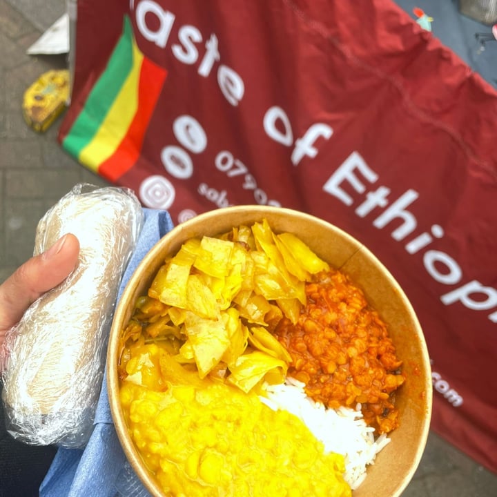 photo of Taste of Ethiopia Taste It All shared by @csquaree on  14 Apr 2022 - review