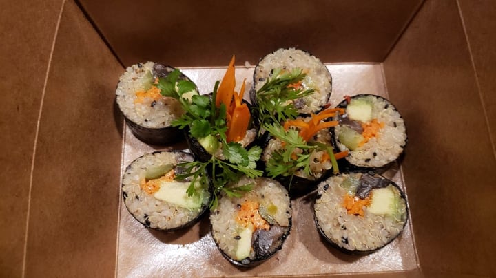 photo of Vegetarian House Quinoa Sushi shared by @govegtoday on  09 Feb 2020 - review