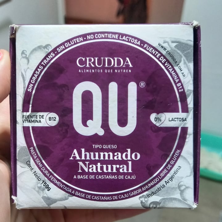 photo of Crudda Queso Ahumado Natural a Base de Castañas de Caju shared by @tammbenitez on  07 Nov 2020 - review