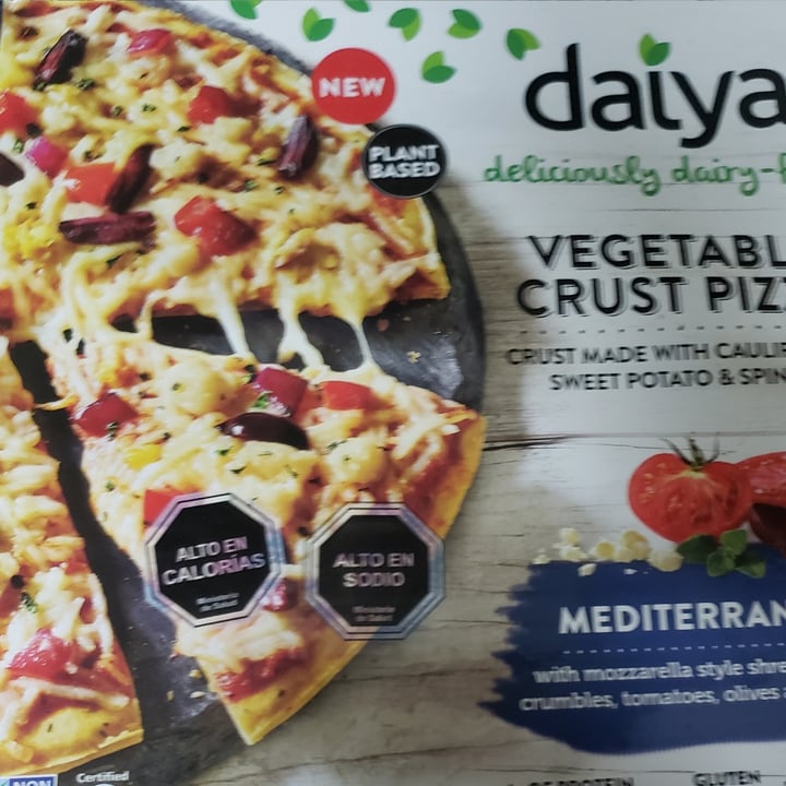 photo of Daiya Mediterranean Pizza shared by @sotonarbona on  20 May 2021 - review