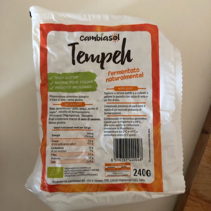 photo of Cambiasol Tempeh shared by @sofizaza on  13 Sep 2022 - review