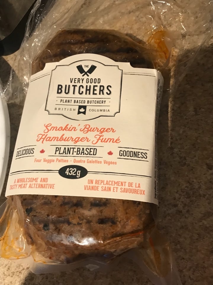review photo of The Very Good Butchers Smokin’ Burger shared by @llovevegan on 19 Apr 2020 - review