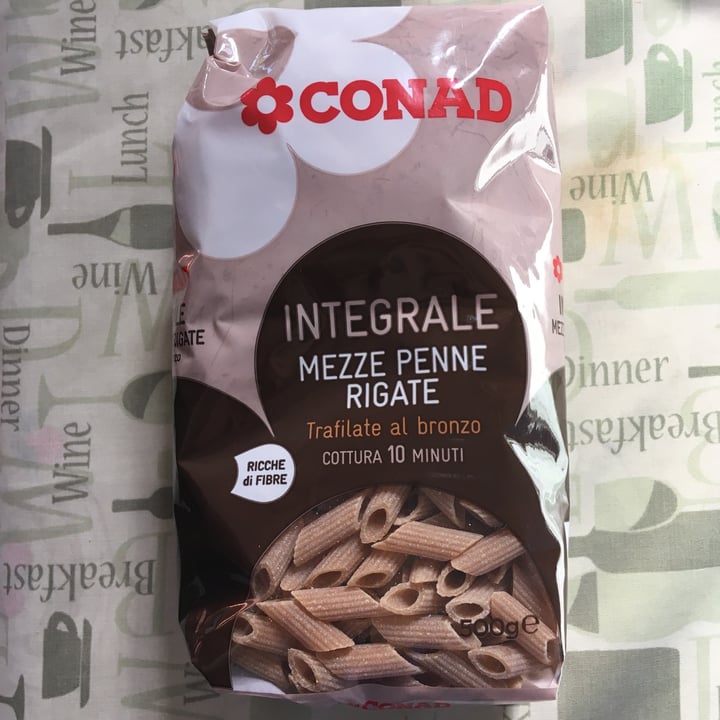 photo of Conad Mezze penne integrali shared by @giuliaz on  02 Oct 2022 - review