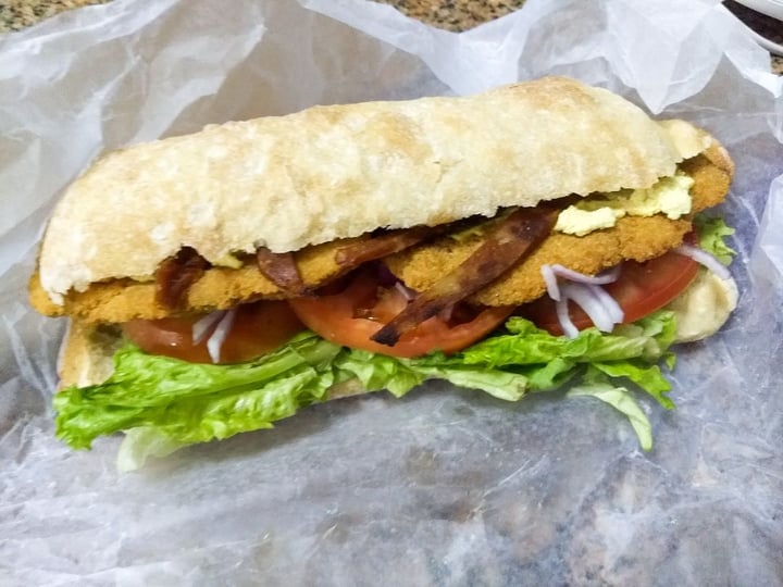 photo of Casa Mhia Sandwich De Milanesa De Seitan shared by @kndyd on  08 Aug 2019 - review
