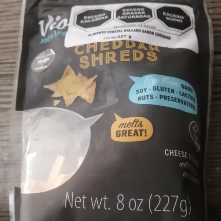 photo of Violife Cheddar Style Shredded shared by @teodoroc on  06 Feb 2022 - review