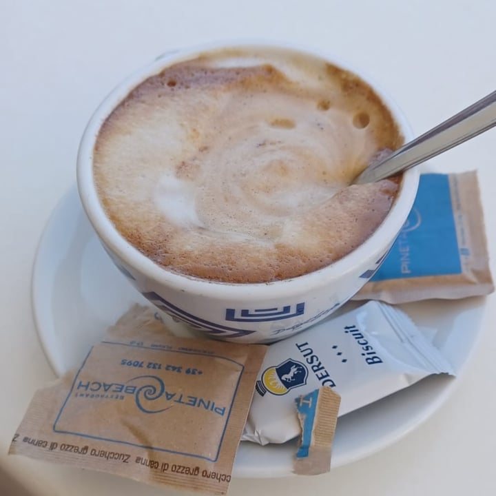 photo of Riviera Bath 3 - German Flag Cappuccino di soya shared by @fedevegana on  29 Sep 2022 - review