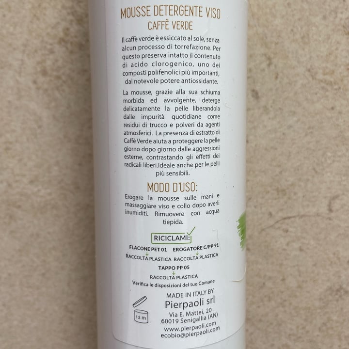 photo of Ekos personal care Mousse Detergente Viso Caffè Verde shared by @isabella7 on  28 Aug 2022 - review