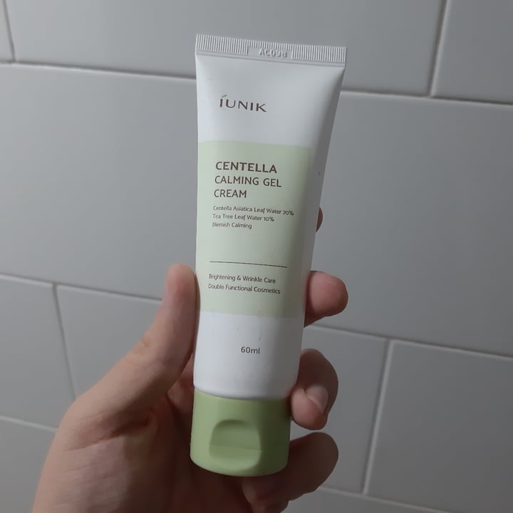 photo of iunik Centella calming gel cream shared by @nataliaaruh on  10 Aug 2021 - review