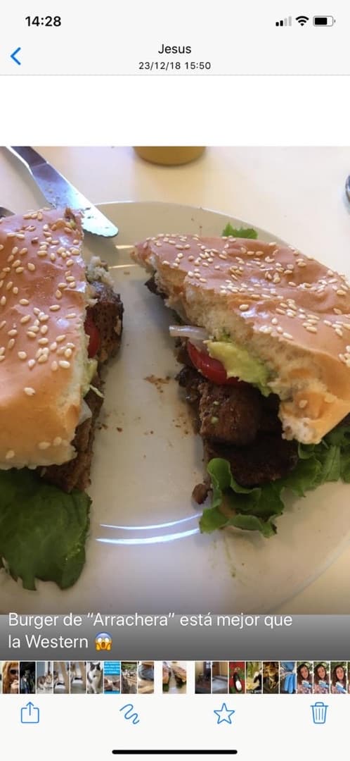 菜肴“Hamburguesa norteña”的照片