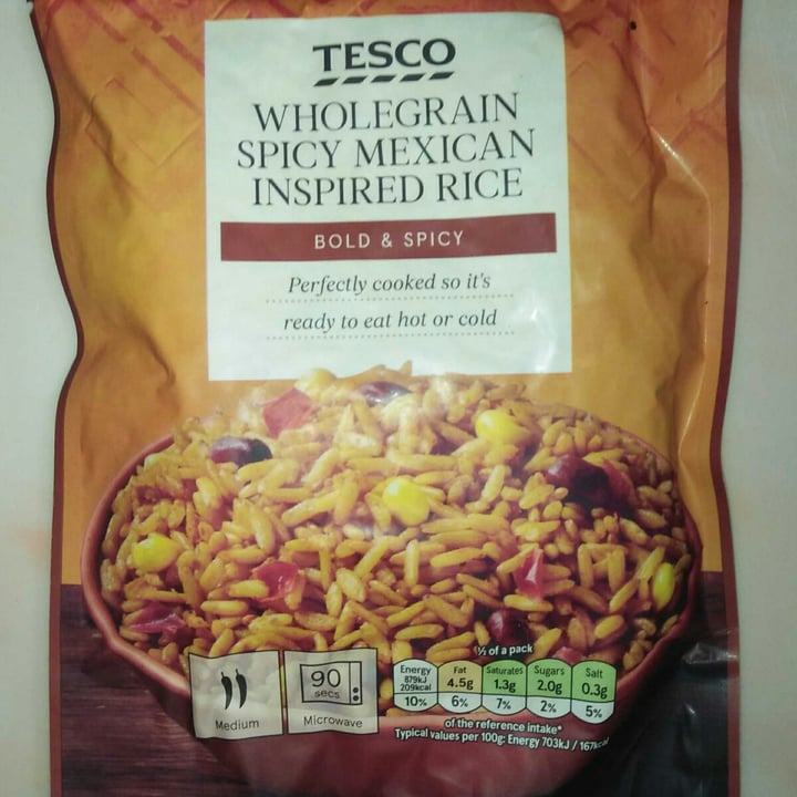 photo of Tesco Mexican inspired rice shared by @johnn on  17 May 2022 - review