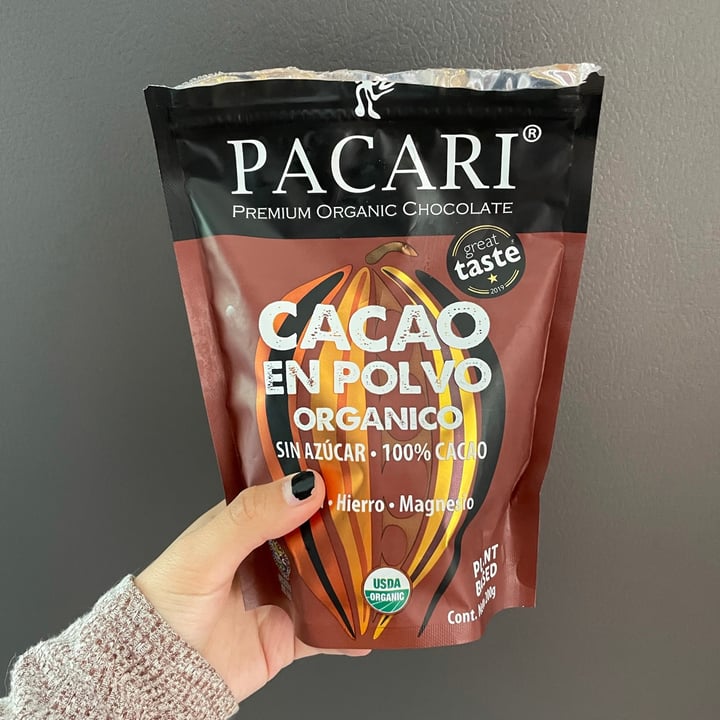 review photo of Paccari Cacao En Polvo Orgánico shared by @le-paupau on 24 Jun 2021 - review