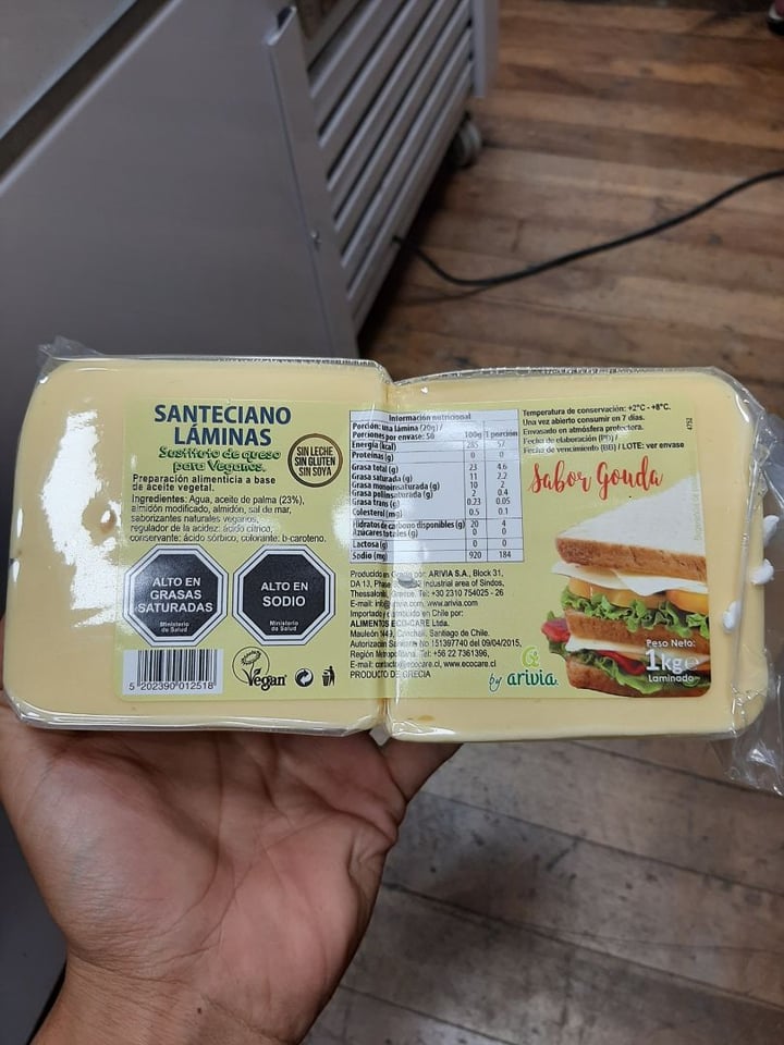 photo of Santeciano Queso Sabor Gauda Láminas shared by @alets on  28 Jan 2020 - review
