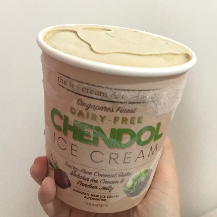 photo of The Ice Cream & Cookie Co Dairy-free Chendol Ice Cream shared by @mehmehrene on  11 Nov 2021 - review