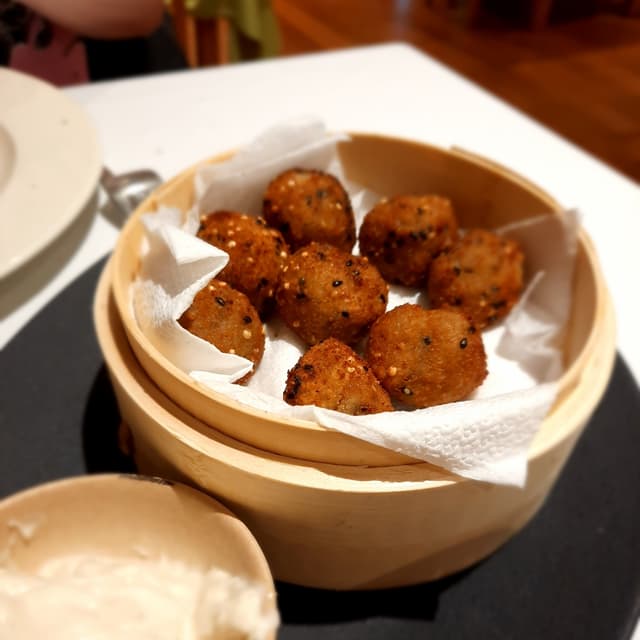 Foto del piatto “Croquetas veganas”