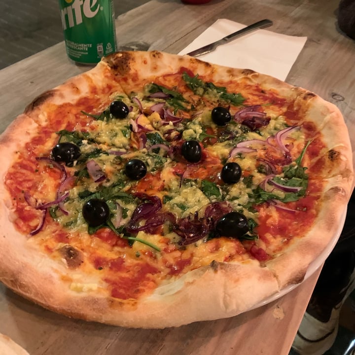 photo of Ay mi madre! Pizza Mediterránea - Vegg`n cherry shared by @gzk on  10 Oct 2021 - review